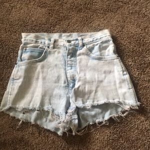 Pure Jeanswear high waisted shorts